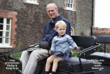 Prince Phillip and George