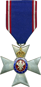 L'insigne d'un membre de l'Ordre royal de Victoria